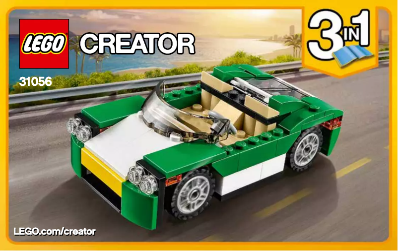 Page n°1 - Manuel utilisateur Lego Creator 31056
