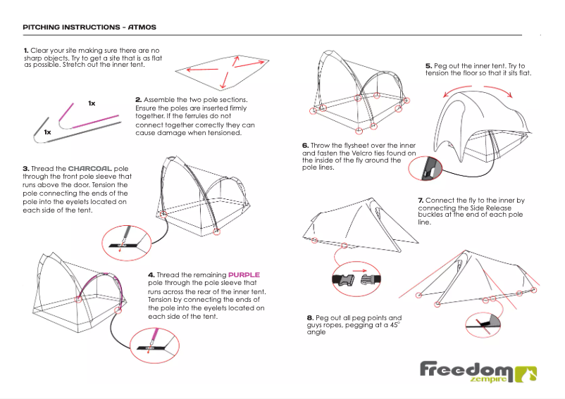 Page n°1 - Manuel utilisateur Zempire Atmos