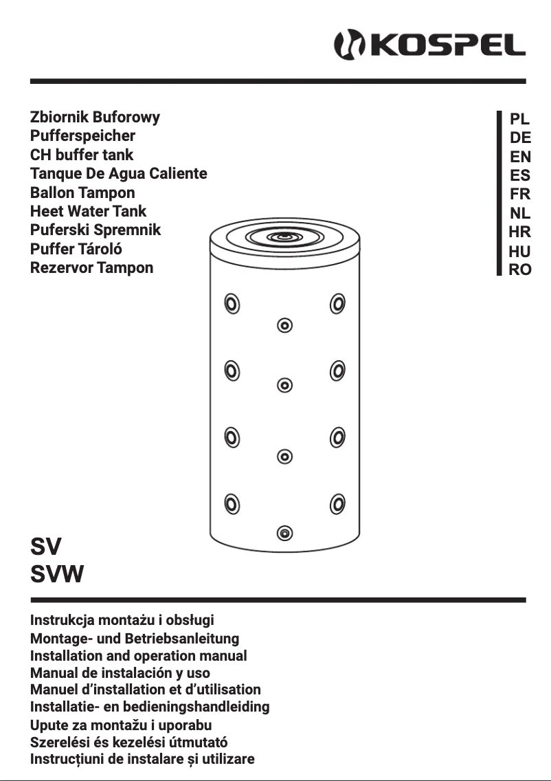 Image de la première page du manuel de l'appareil SV-400.1