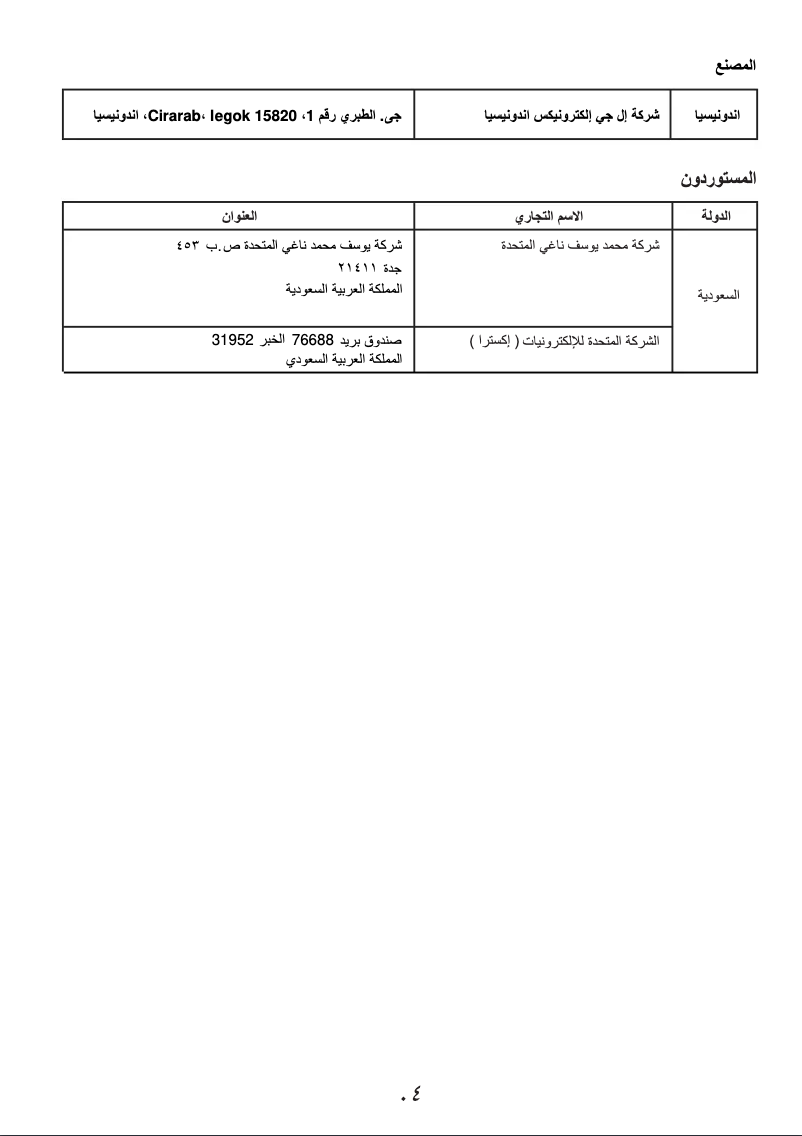 Page 1 de la notice Manuel utilisateur LG LT15GBBDIN