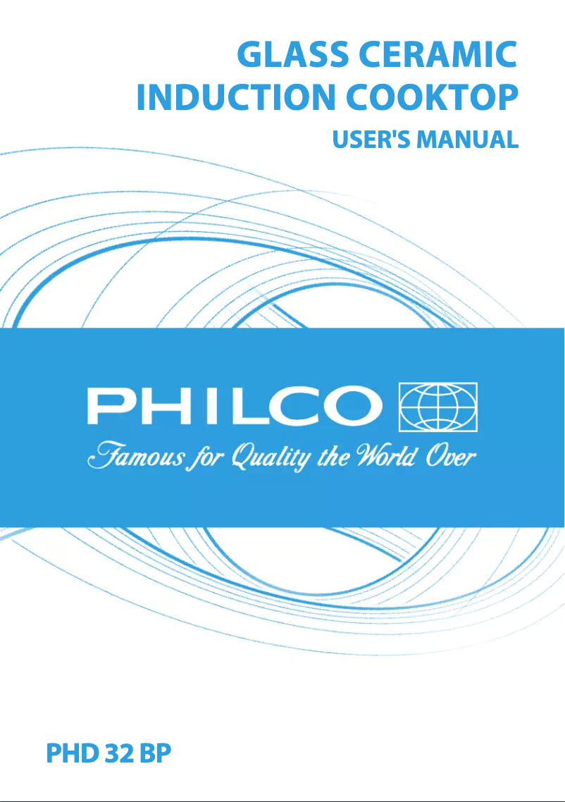 Page 1 de la notice Manuel utilisateur Philco PHD 32 BP