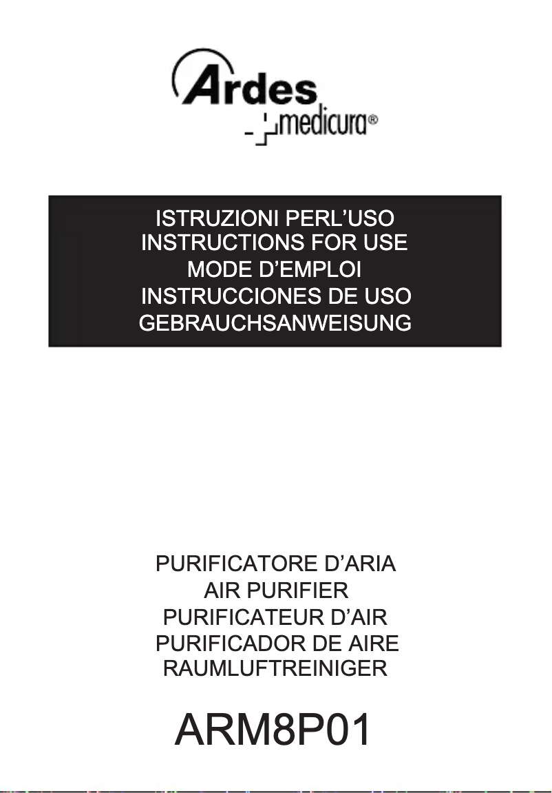 Page 1 de la notice Manuel utilisateur Ardes ARM8P01