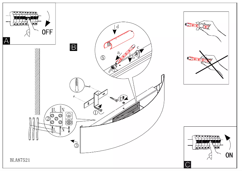 Página 1 del manual Manual de usuario Eglo Bia