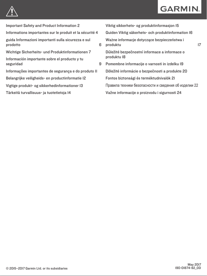 Image de la première page du manuel de l'appareil DriveAssist 50LMT