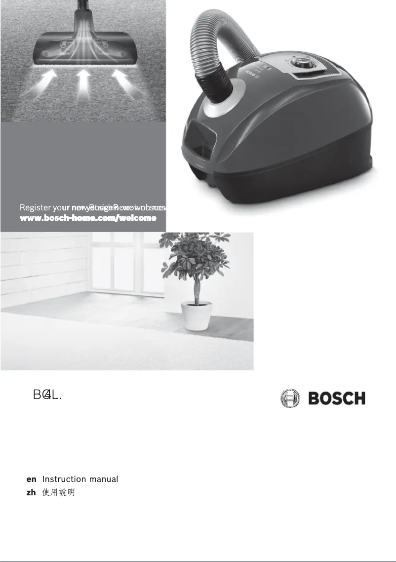 Page n°1 - Manuel utilisateur Bosch BGL4S69AGB