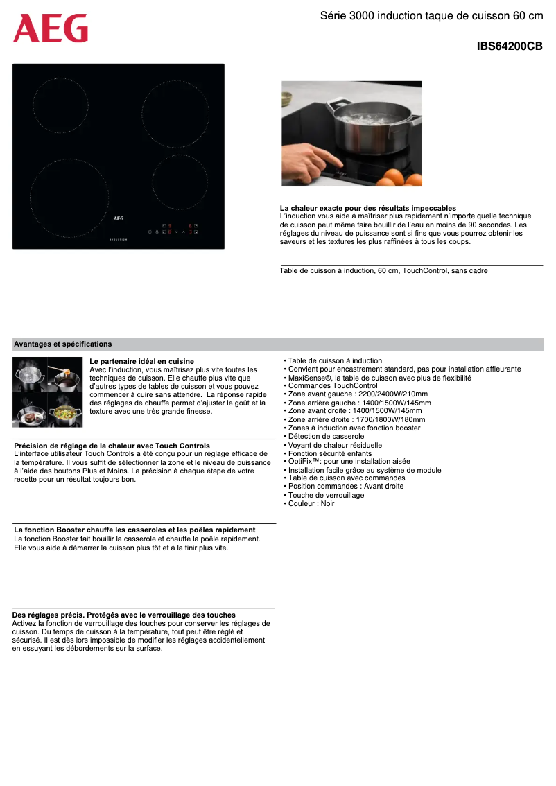 Imagen de la primera página del manual del dispositivo IBS64200CB