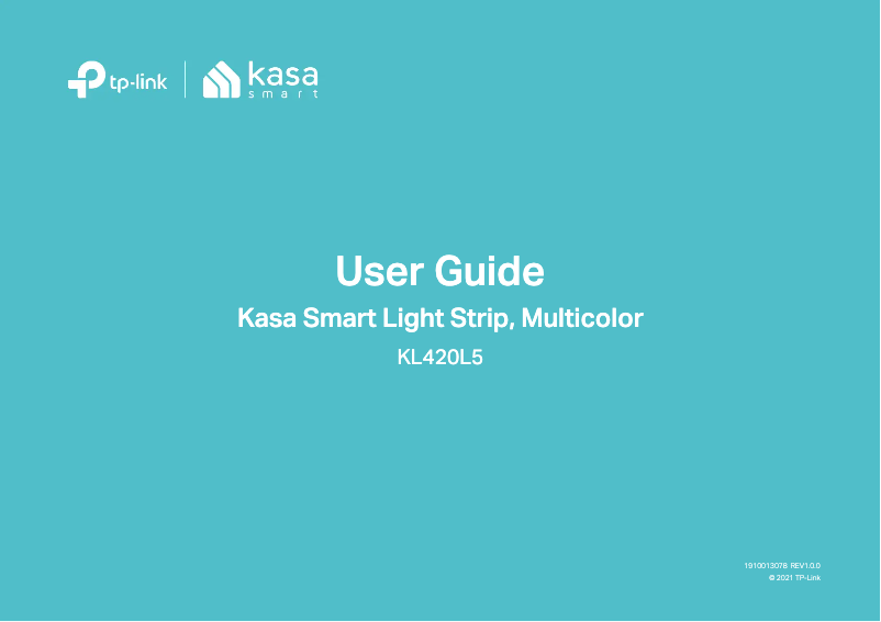 Page n°1 - Manuel utilisateur TP-Link KL420L5