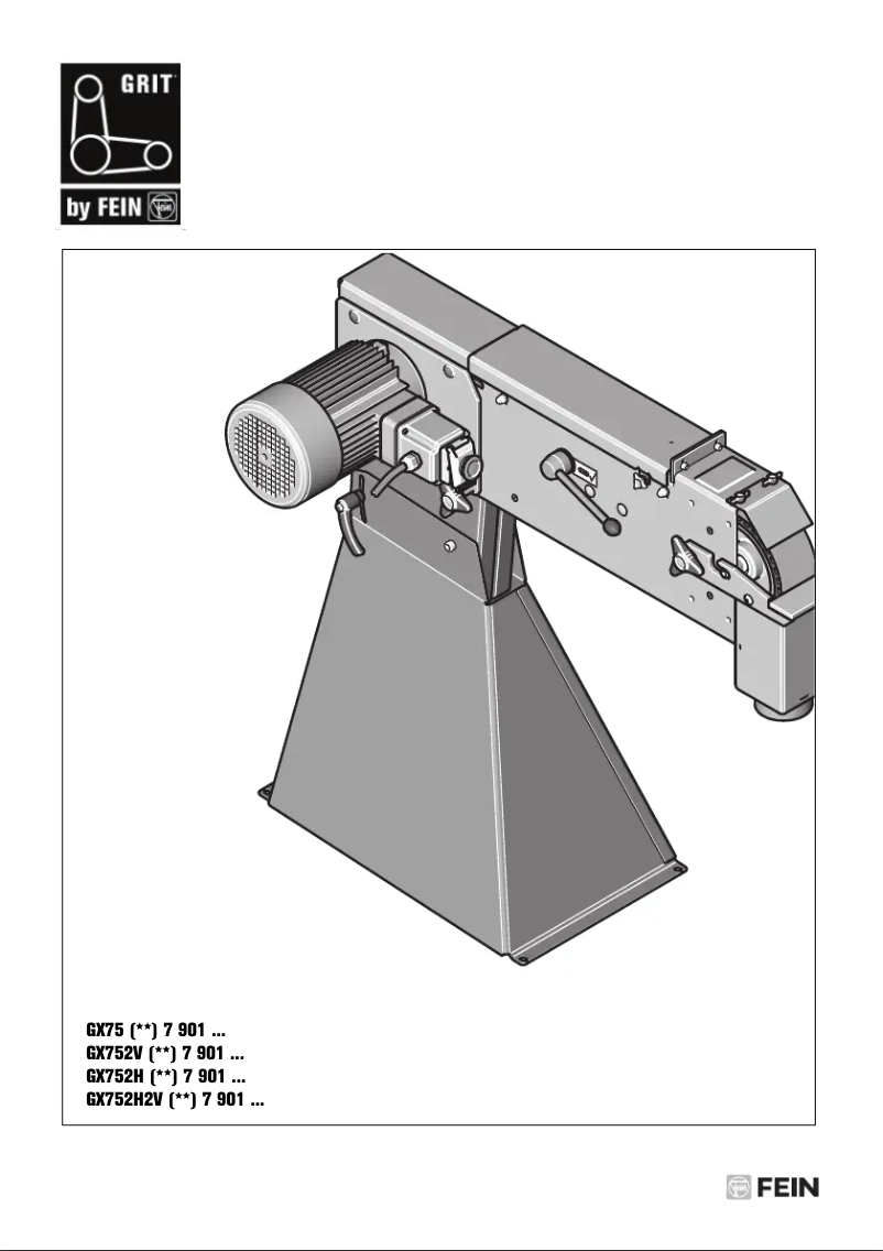 Page n°1 - Manuel utilisateur Fein GRIT GX 75 2H
