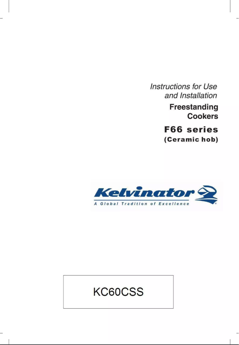 Page 1 de la notice Manuel utilisateur Kelvinator KC6640BLC