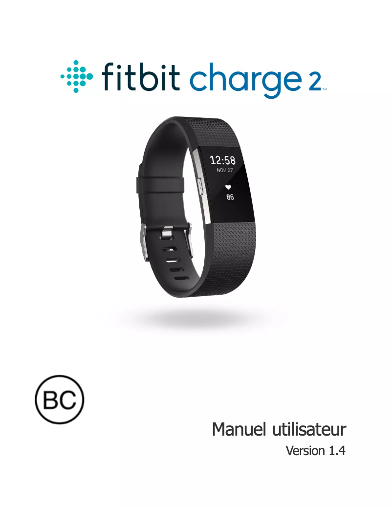 Image de la première page du manuel de l'appareil Charge 2