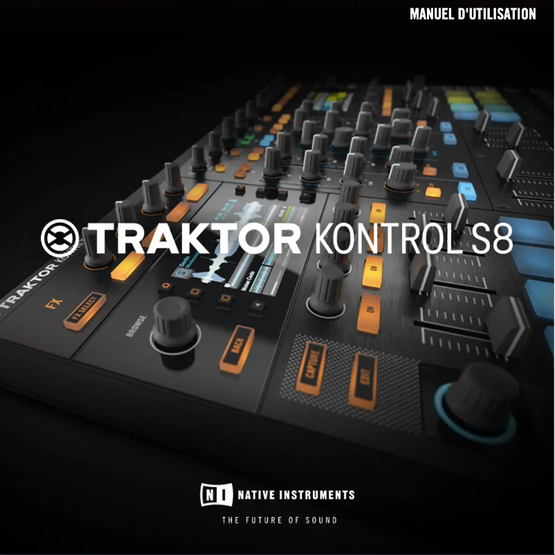 Image de la première page du manuel de l'appareil Traktor Kontrol S8