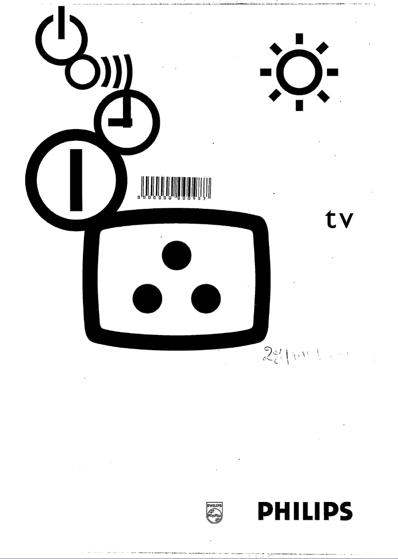 Image de la première page du manuel de l'appareil 28PW9502