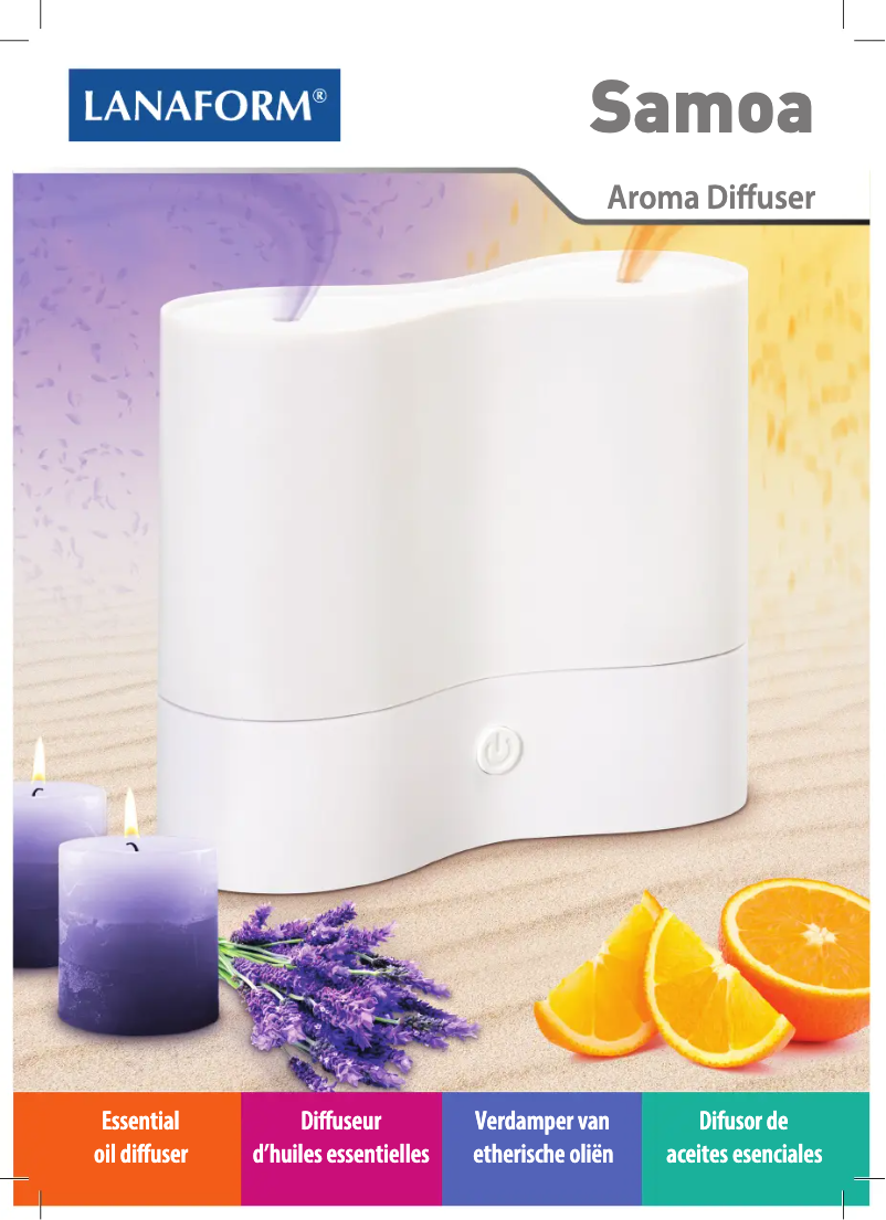 Image de la première page du manuel de l'appareil Samoa