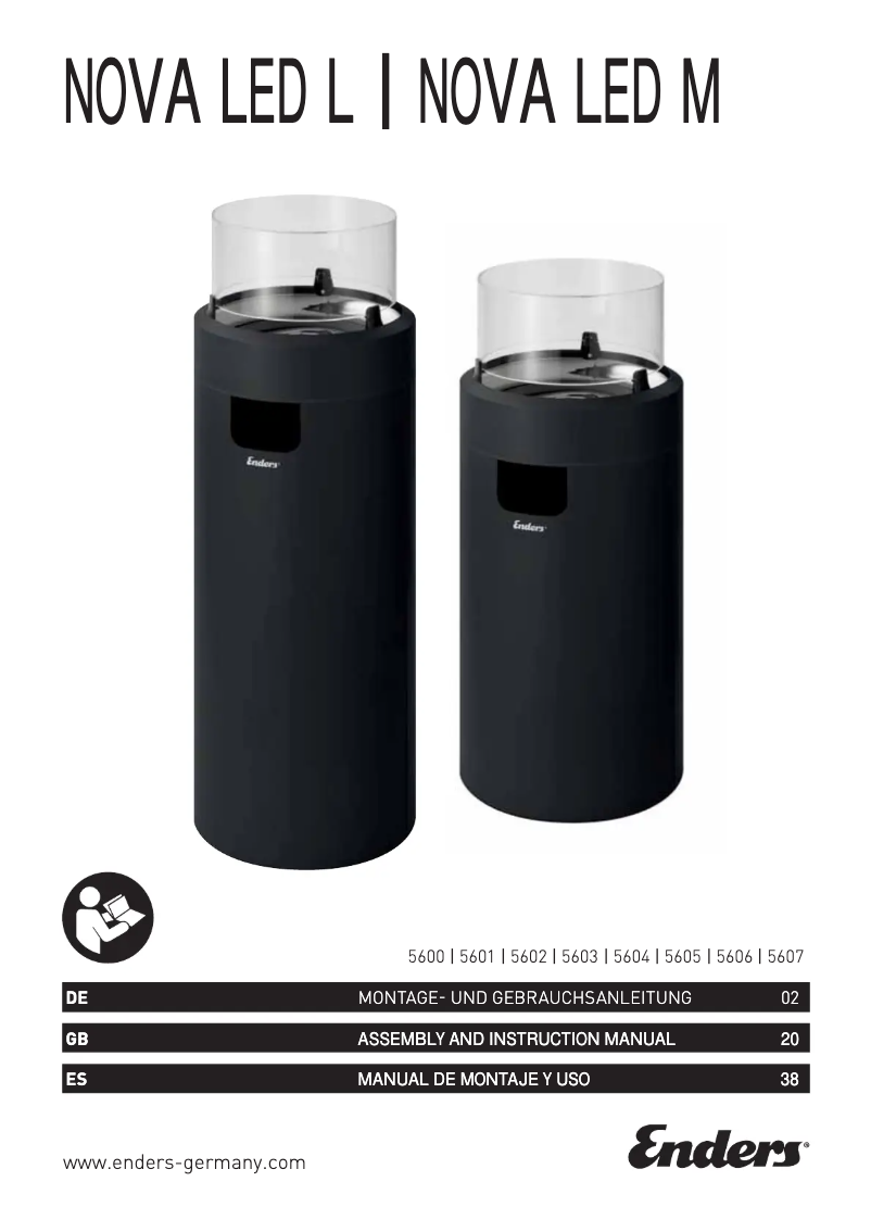 Imagen de la primera página del manual del dispositivo Nova