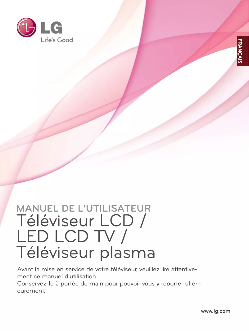 Image de la première page du manuel de l'appareil 26LD320