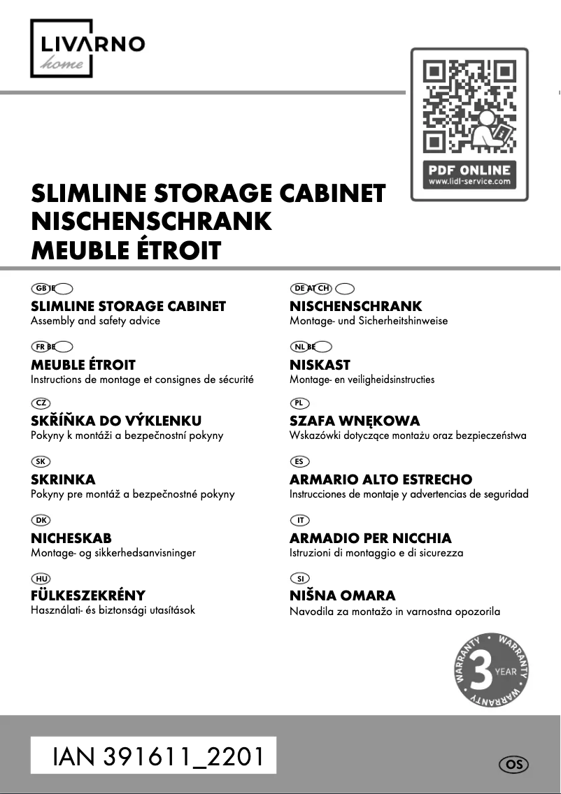 Image de la première page du manuel de l'appareil IAN 391611