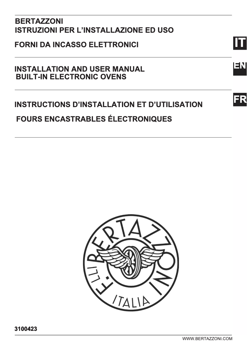 Image de la première page du manuel de l'appareil F6011MODPTX