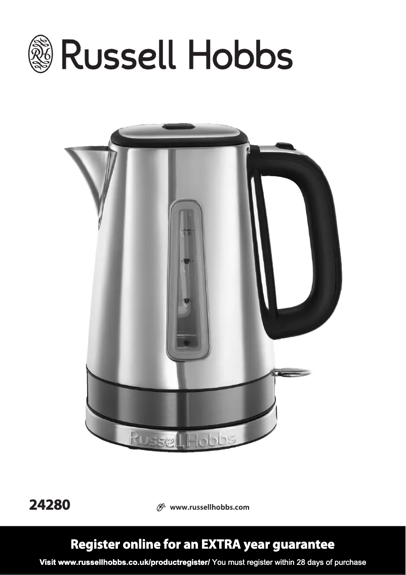 Page 1 de la notice Manuel utilisateur Russell Hobbs Luna 24280