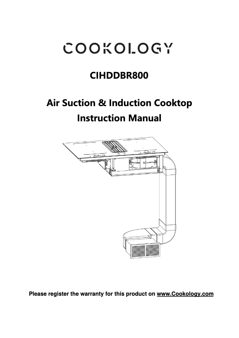 Image de la première page du manuel de l'appareil CIHDDBR800