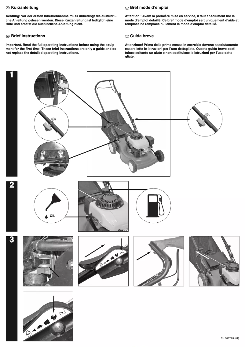 Página 1 del manual Manual de usuario Do It + Garden BHR 46