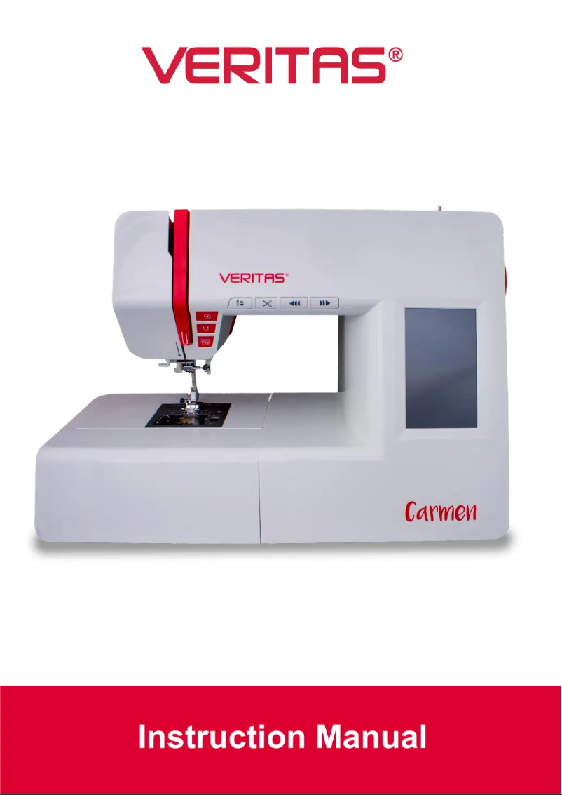 Image de la première page du manuel de l'appareil Carmen