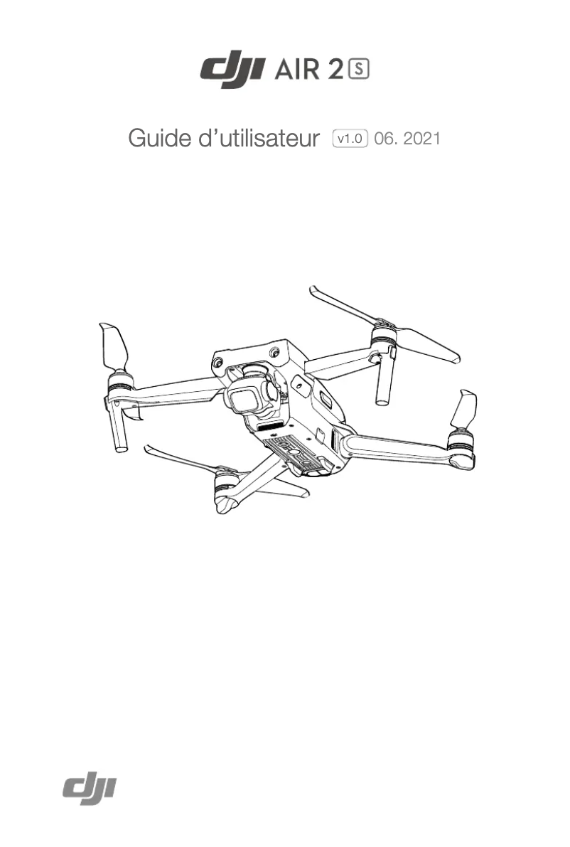 Image de la première page du manuel de l'appareil Air 2S