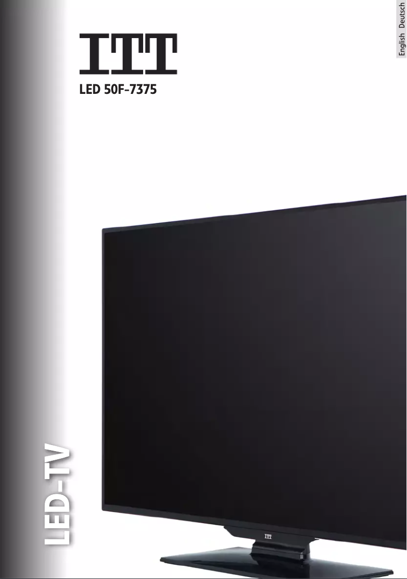 Page 1 de la notice Manuel utilisateur ITT LED 50F-7375-S