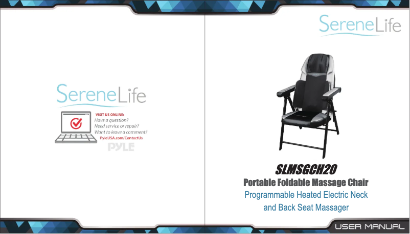 Página 1 del manual Manual de usuario SereneLife SLMSGCH20