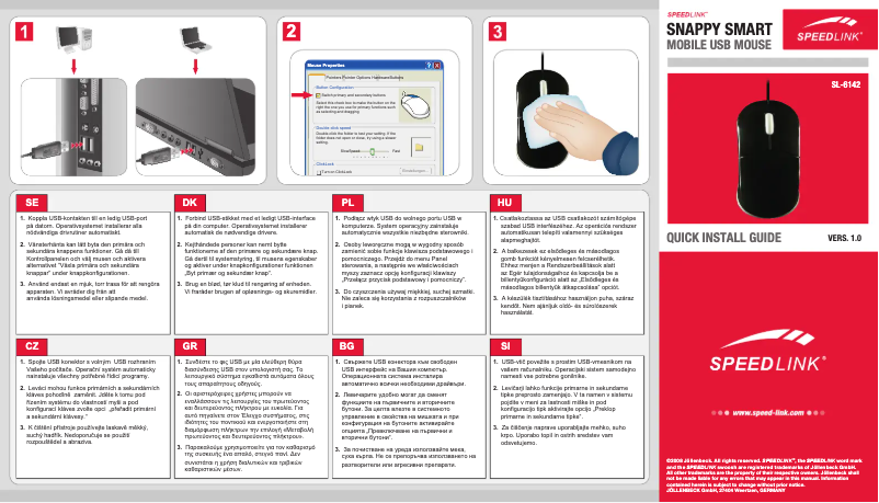 Image de la première page du manuel de l'appareil Snappy Smart