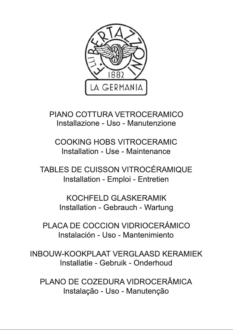 Page 1 de la notice Manuel utilisateur La Germania P90C D9 X/12