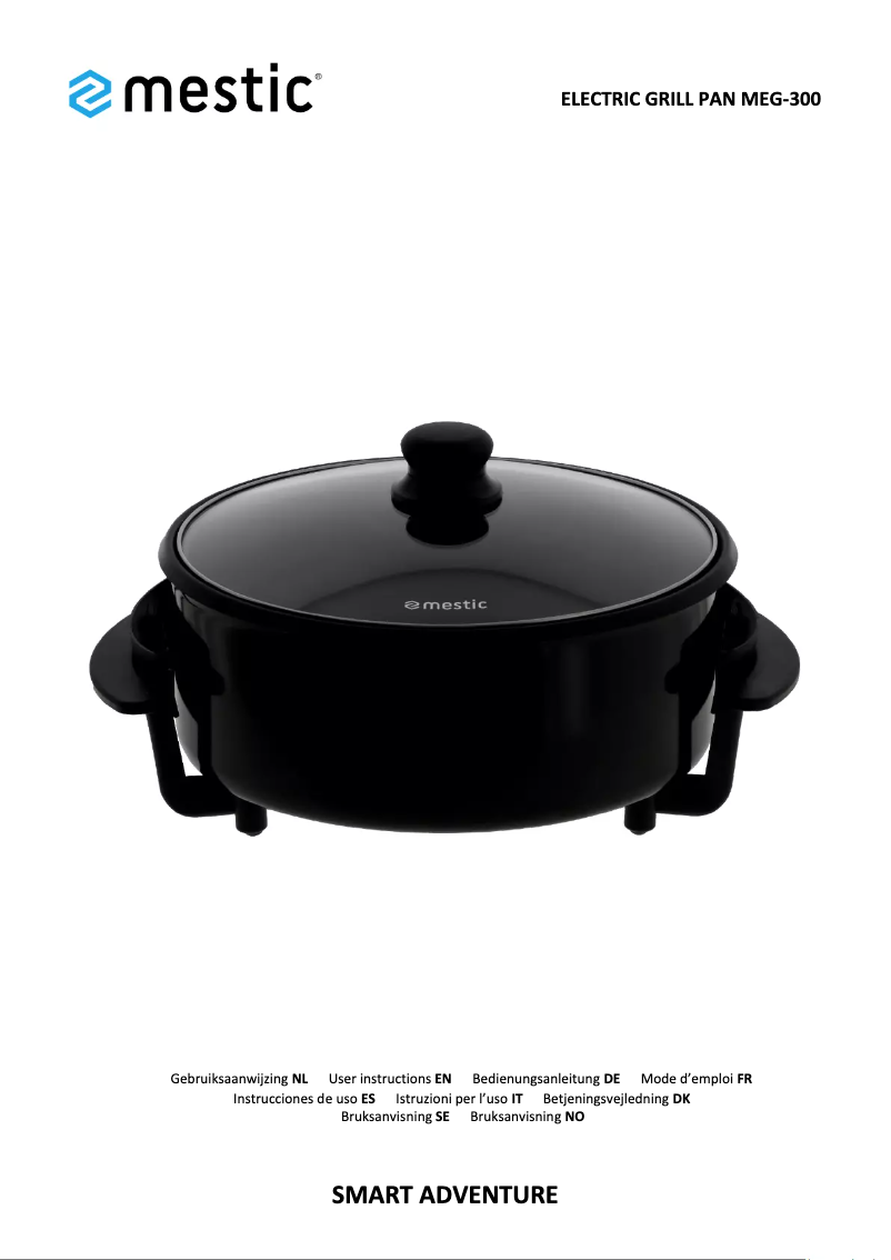 Page 1 de la notice Manuel utilisateur Mestic MEG-300
