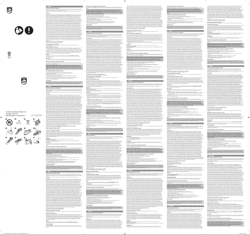 Page 1 de la notice Manuel utilisateur Philips Series 7000 S7887