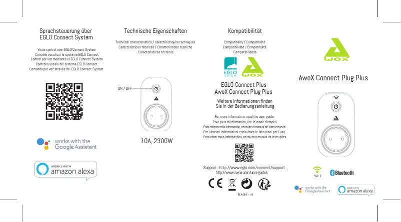 Image de la première page du manuel de l'appareil Plug Plus