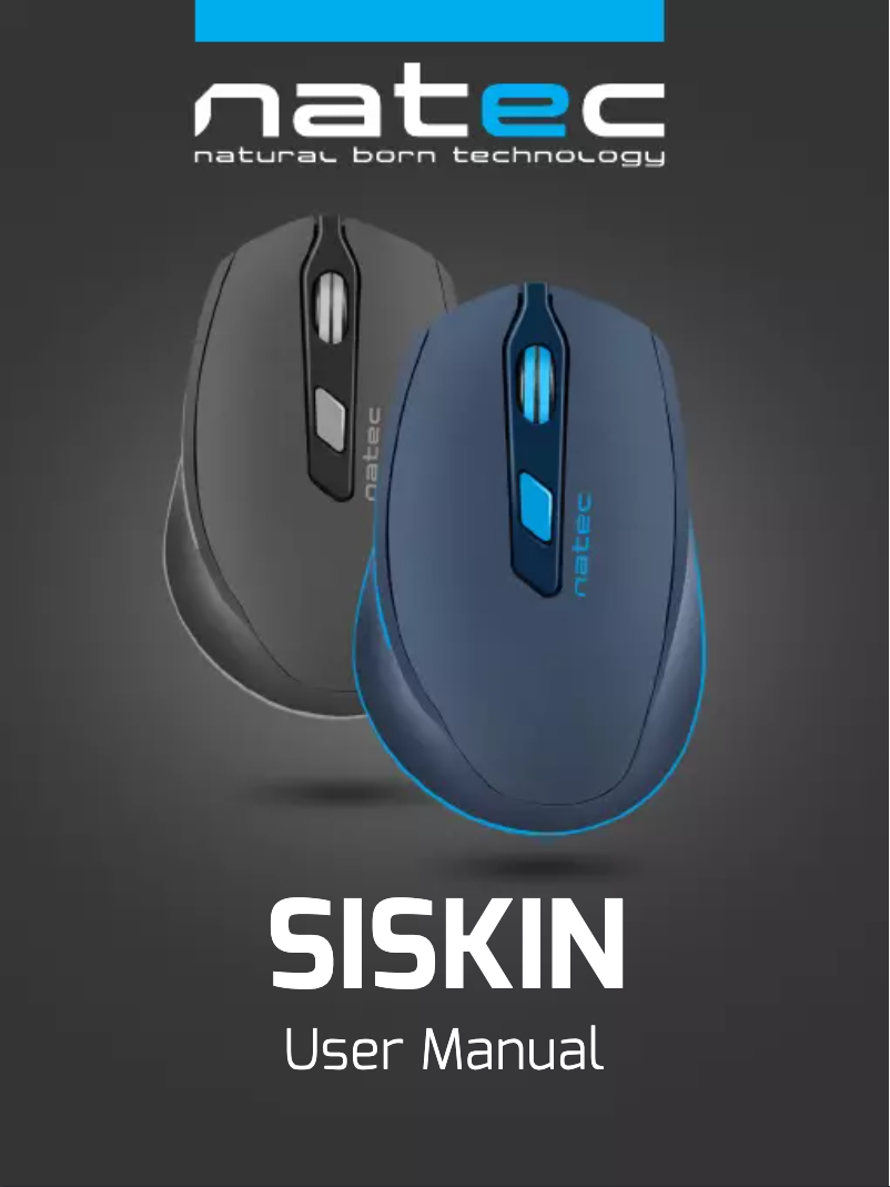 Página 1 del manual Manual de usuario Natec SISKIN