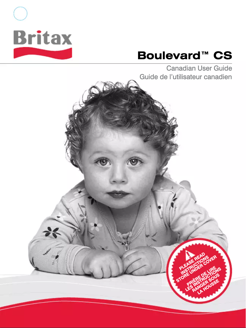 Page n°1 - Manuel utilisateur Britax Boulevard CS