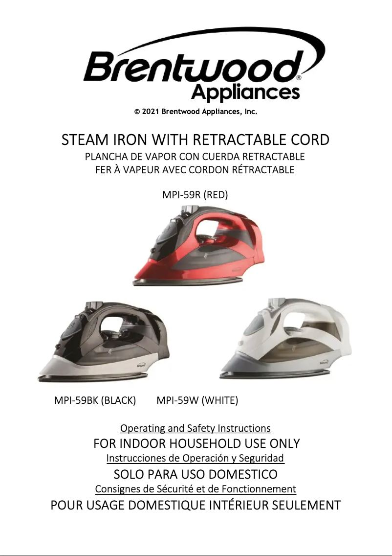 Imagen de la primera página del manual del dispositivo MPI-59R