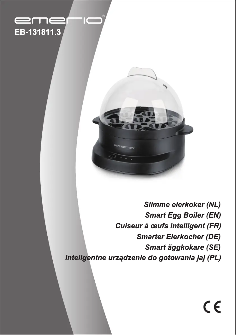 Page 1 de la notice Manuel utilisateur Emerio EB-131811.3