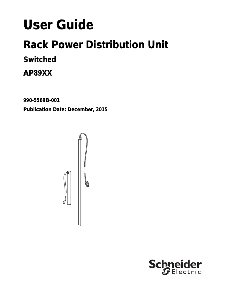Image de la première page du manuel de l'appareil PDU 2G