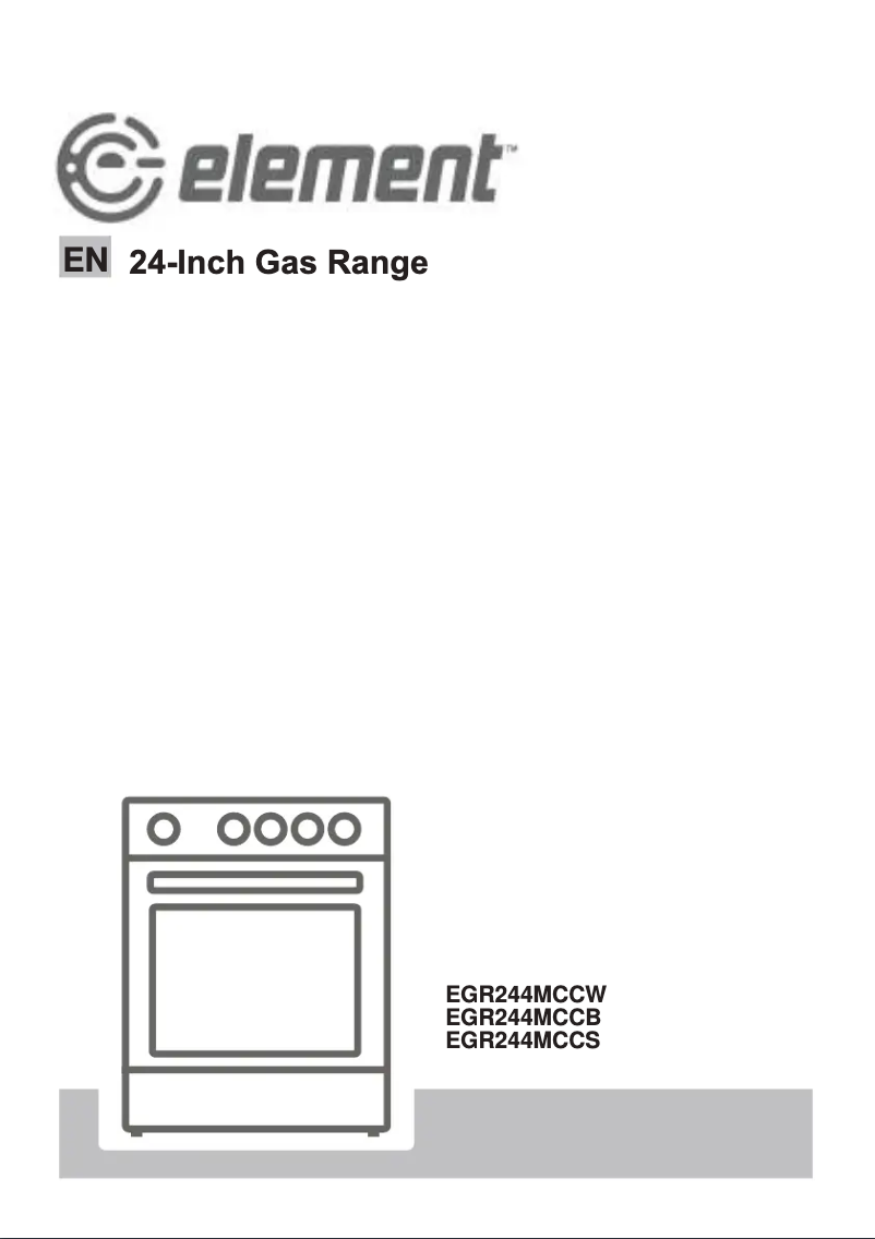 Page n°1 - Manuel utilisateur Element EGR244MCCB