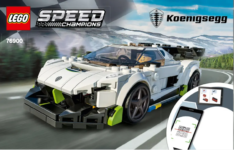 Image de la première page du manuel de l'appareil Speed Champions 76900