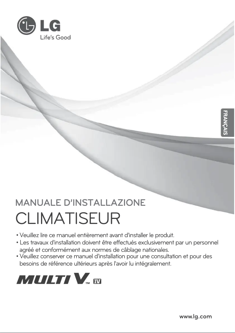 Página 1 del manual Manual de usuario LG ARUN180LTE4