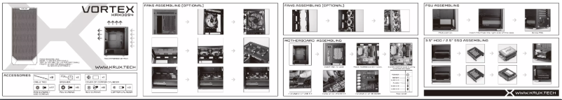 Page n°1 - Manuel utilisateur KRUX Vortex KRX0094