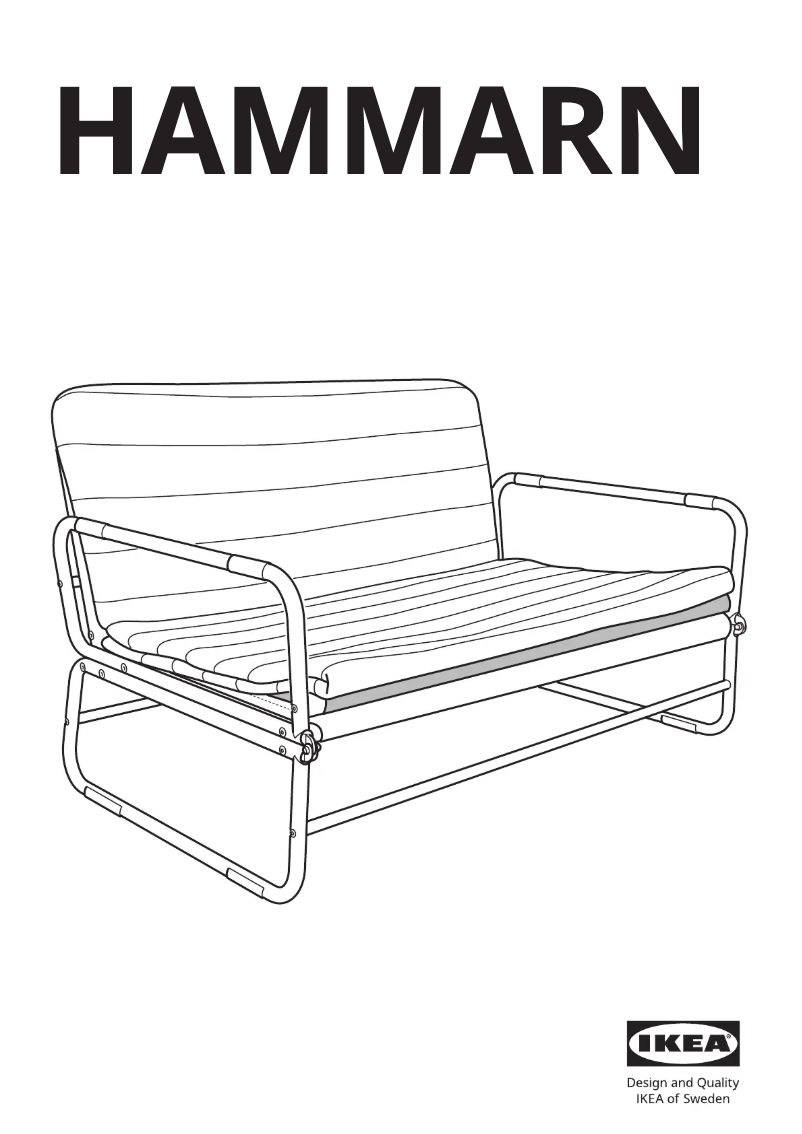 Image de la première page du manuel de l'appareil HAMMARN 003.614.93