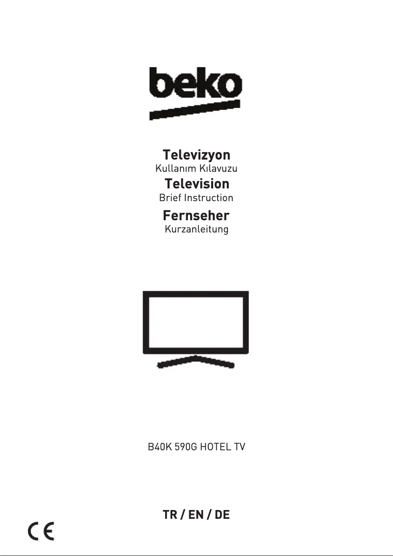 Page 1 de la notice Manuel utilisateur Arçelik A40K 590G