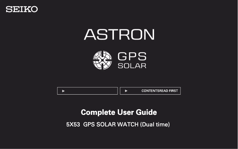 Image de la première page du manuel de l'appareil Astron SSH069J1