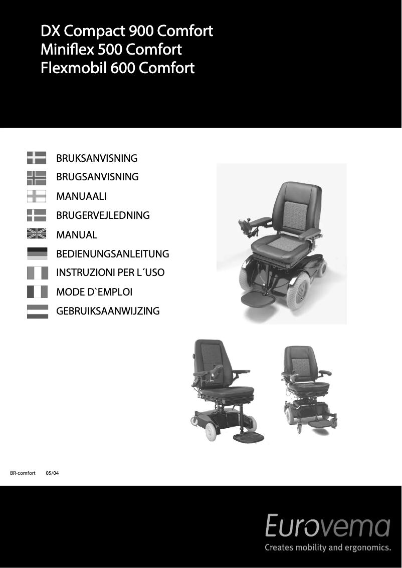 Página 1 del manual Manual de usuario Eurovema DX Compact 900 Comfort
