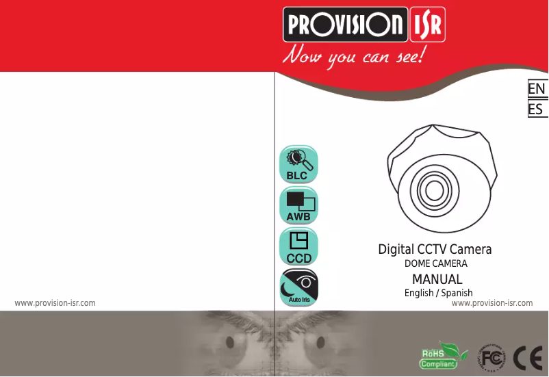 Page 1 de la notice Manuel utilisateur Provision-ISR DI-325CS(PL)-W