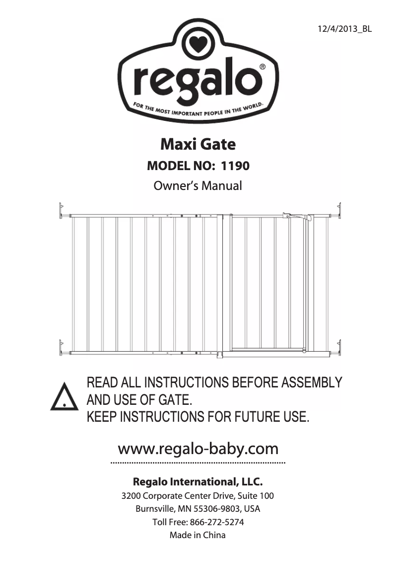 Image de la première page du manuel de l'appareil Maxi 1190