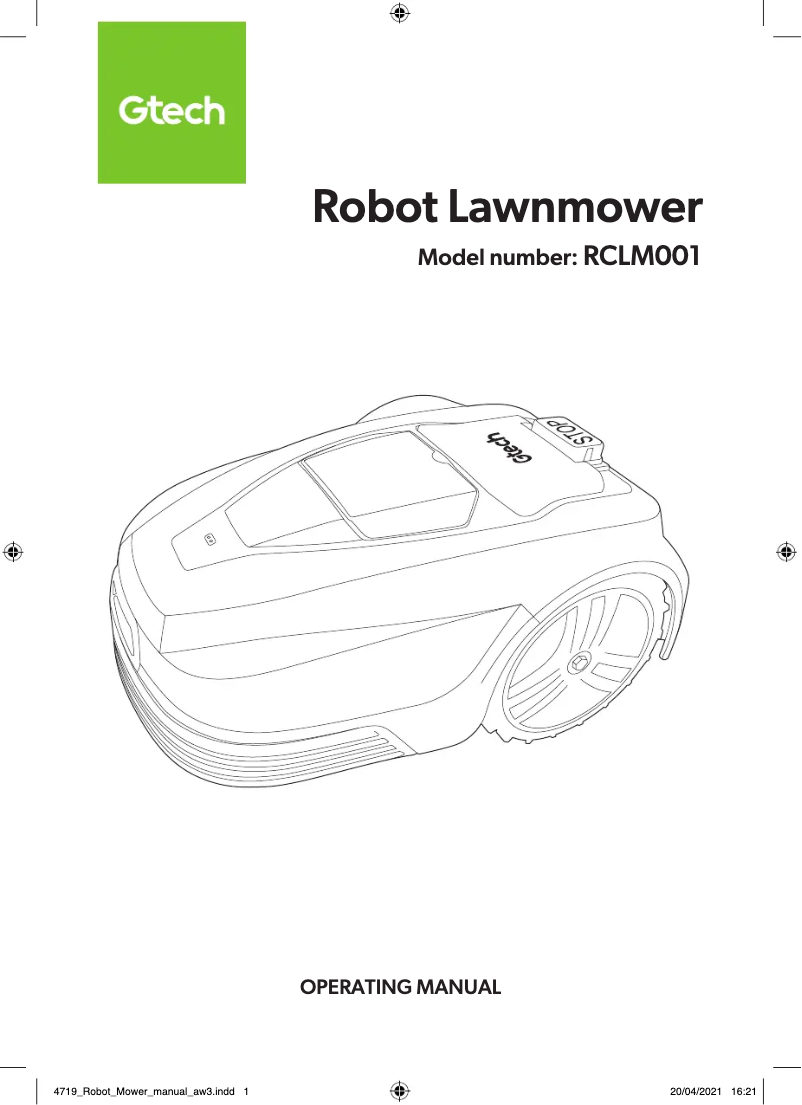 Page 1 de la notice Manuel utilisateur G-Technology RLM50