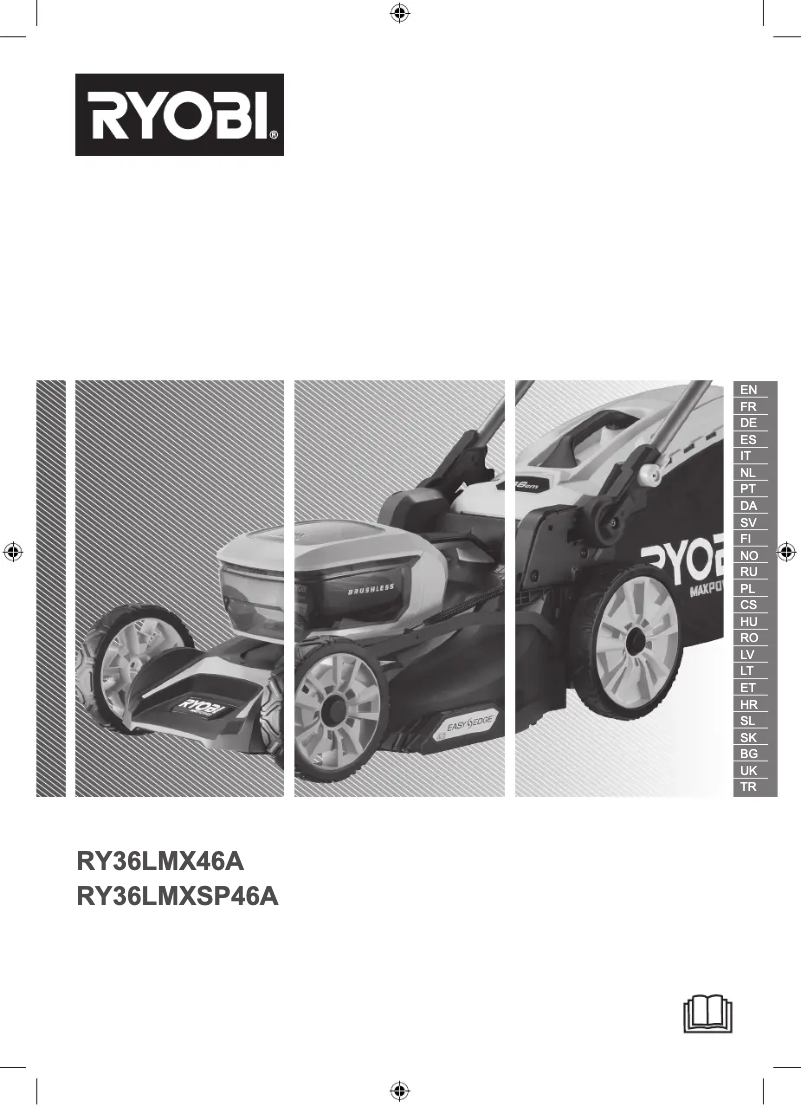 Page 1 de la notice Manuel utilisateur RYOBI Max Power RY36LMXSP46A